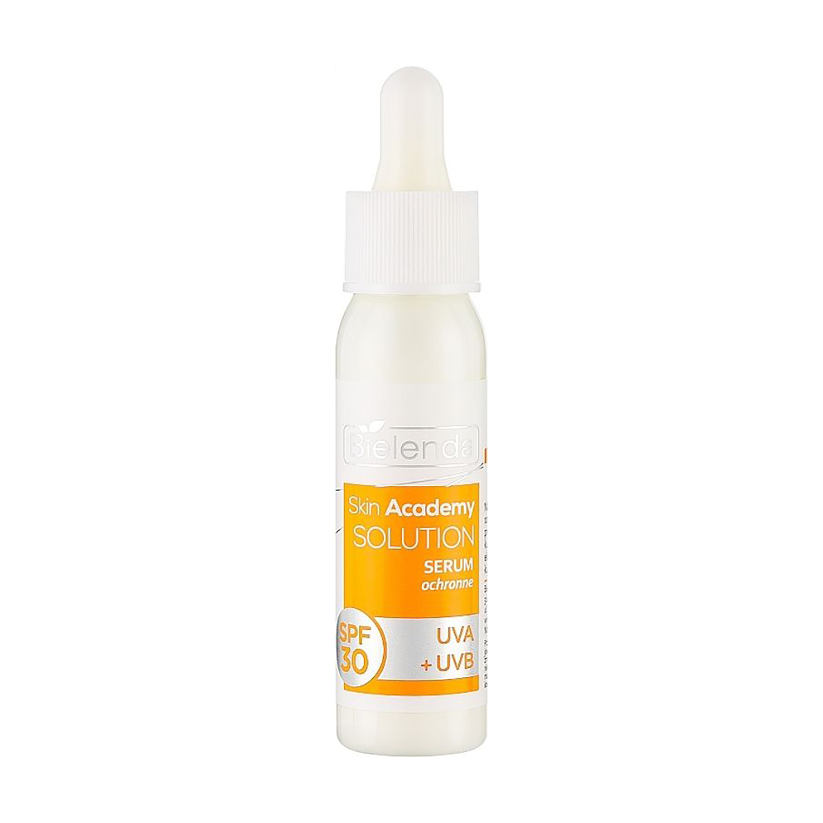 Захисна сироватка для обличчя Bielenda Skin Academy Solution Serum, SPF 30 UVA + UVB, 25 мл